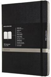 Moleskine Professional A4 Soft Cover Notebook Large Black - Al Masam Stationery LLC